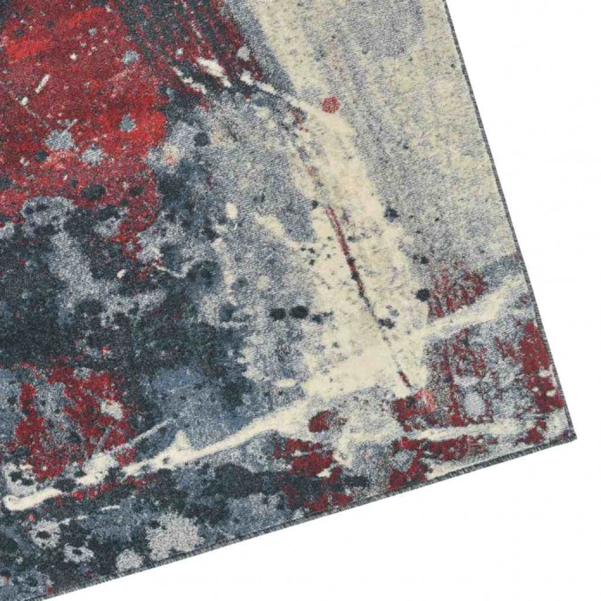 Alfombra diseño abstracto multicolor - varios tamaños