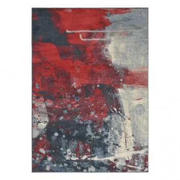 Alfombra diseño abstracto multicolor - varios tamaños