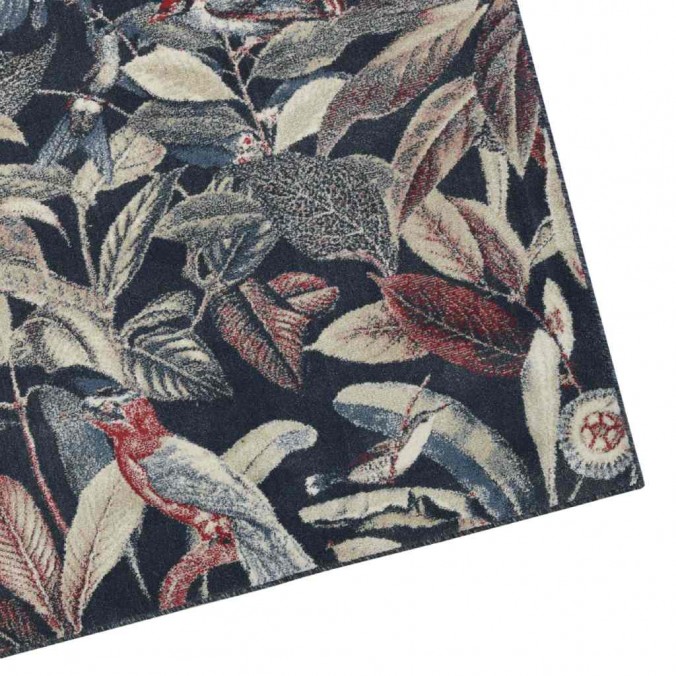 Alfombra diseño jardin del edén tono oscuro - varios tamaños