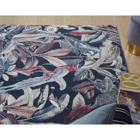 Alfombra diseño jardin del edén tono oscuro - varios tamaños