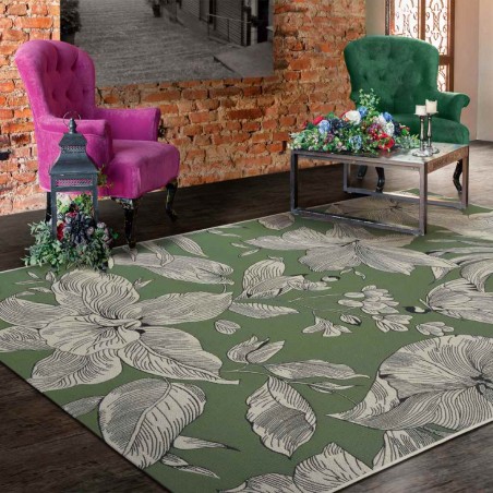 Alfombra de exterior BOTANIC CHENILLE III - varios tamaños