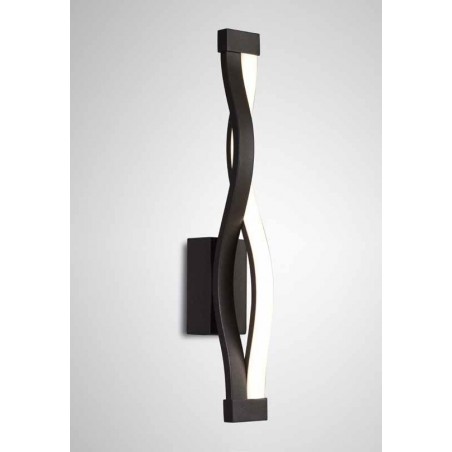 Aplique pared LED SAHARA forja