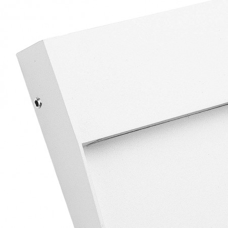 Aplique pared exterior cuadrado 16cm color blanco - led 6W