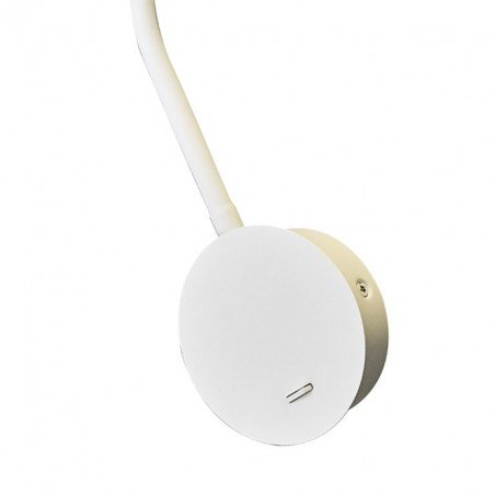 Aplique de lectura con luz led serie GOA blanco