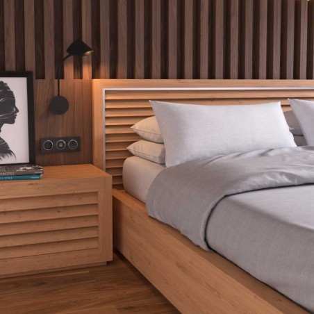 Aplique de lectura con luz led serie GOA blanco