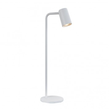 Lámpara sobremesa 53,5cm con foco orientable serie SAL blanco