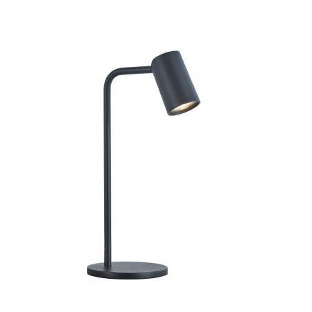 Lámpara sobremesa 36,5cm con foco orientable serie SAL negro