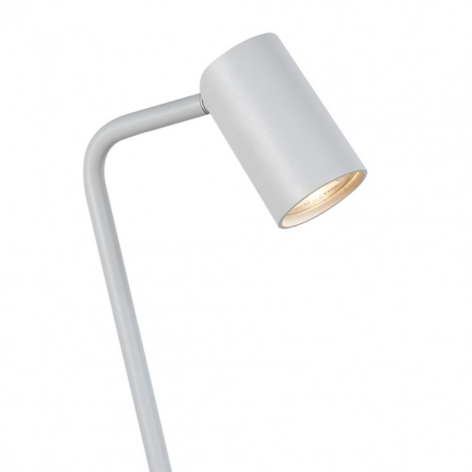 Aplique de pared con foco orientable serie SAL blanco sin interruptor Aplique de pared con foco orientable serie SAL blanco sin interruptor