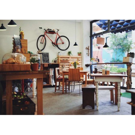 Lámpara colgante de techo con luz LED integrada