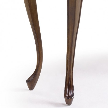 Consola de estilo neoclásico madera caoba 1 cajón 87x36x77h