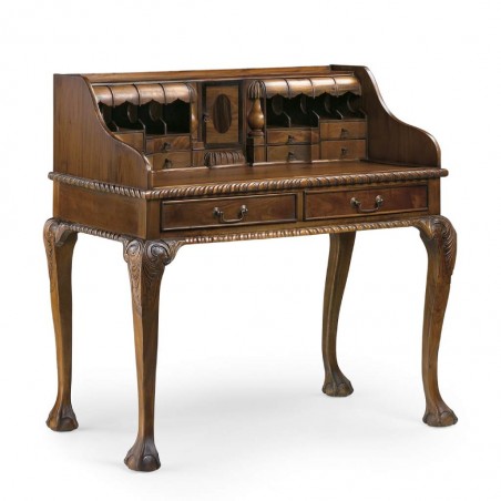 Escritorio secreter de estilo neoclásico madera de caoba 105x65x107cm