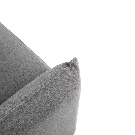 Sofá tres plazas serie URBAN DARK GREY 193x76x79h