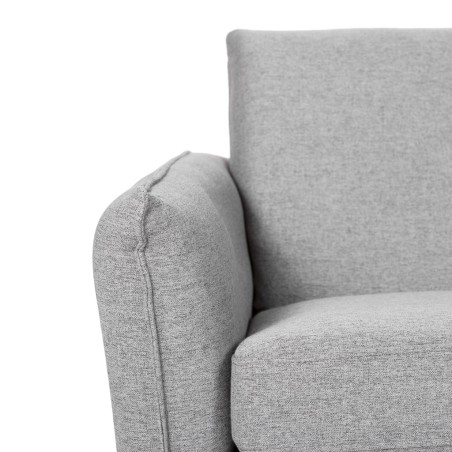 Sofá tres plazas serie URBAN LIGHT GREY 193x76x79h