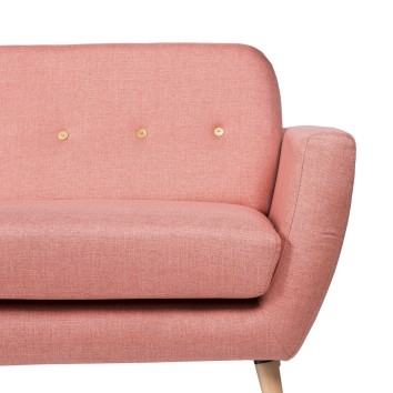 Sofá tres plazas serie POP ROSE 197x74x89h 2