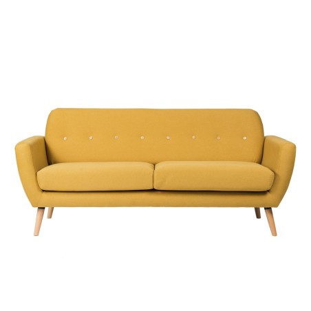 Sofá tres plazas serie POP MUSTARD 197x74x89h