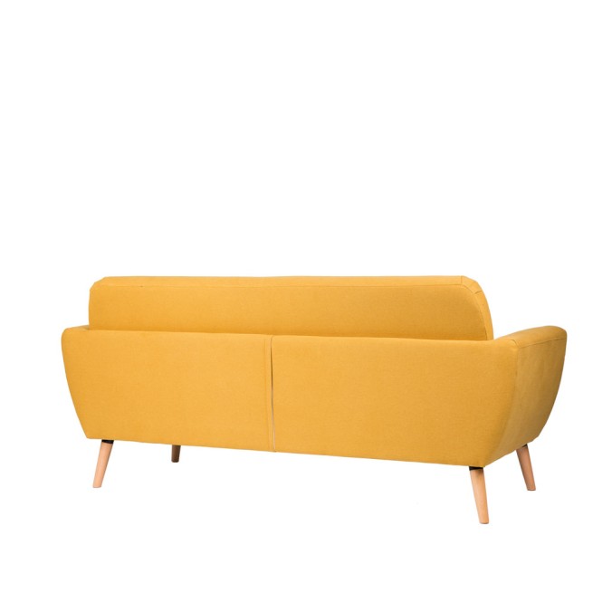 Sofá tres plazas serie POP MUSTARD 197x74x89h