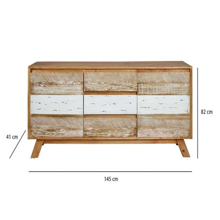 Aparador Borneo - 145x41x82h