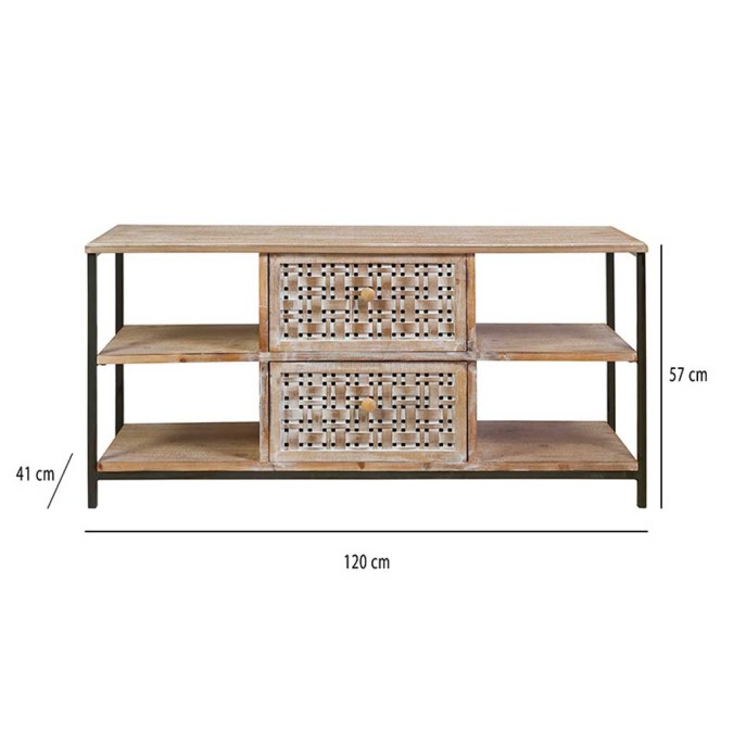 Mueble tv Boston - 120x41x57h