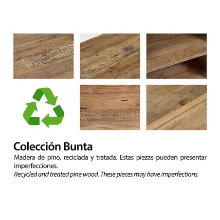 Mesita noche Bunta - 55x45x62h