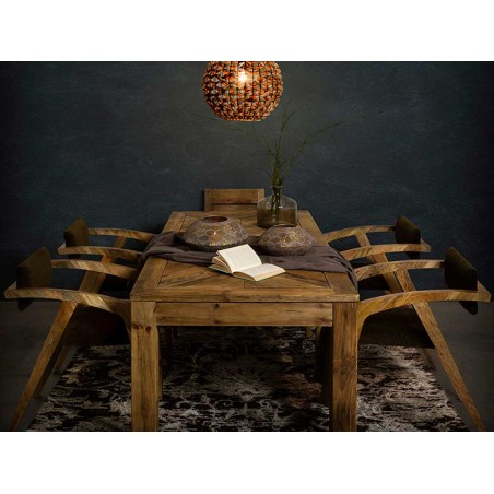 Mesa comedor Bunta - 200x90x76h