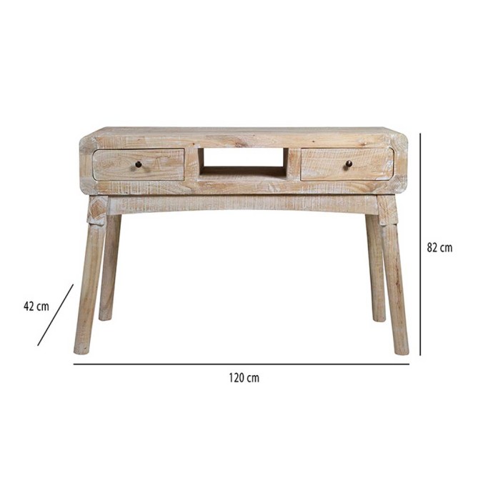 Consola Curvy - 120x42x82h