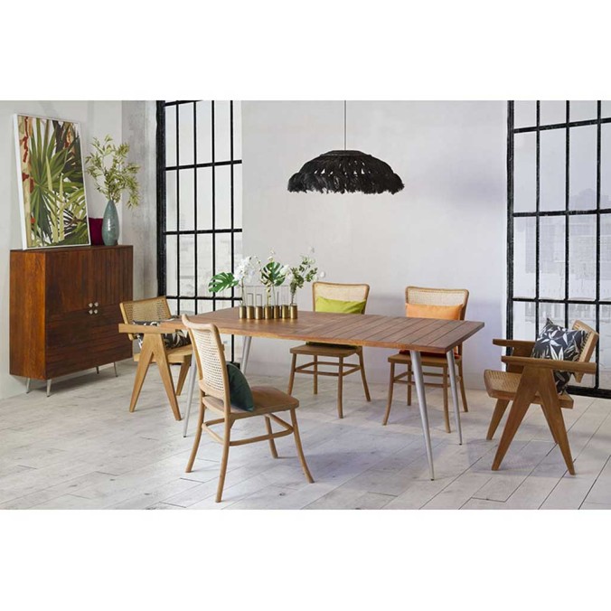 Aparador alto Slat - 100x40x115h Aparador alto Slat - 100x40x115h