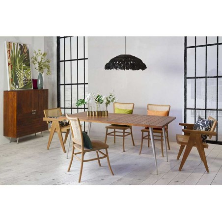 Aparador alto Slat - 100x40x115h