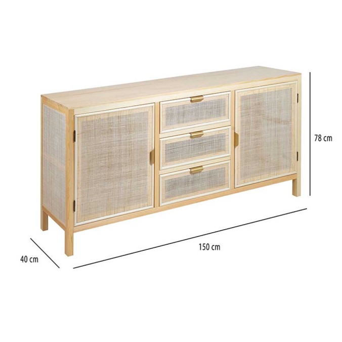 Aparador Sylt - 150x40x78h