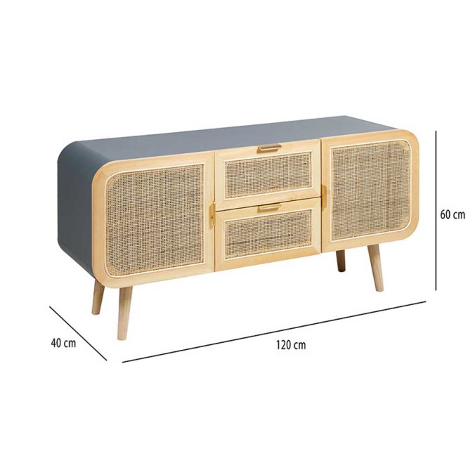 Aparador Clemence - 120x37,5x60h