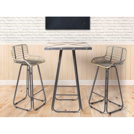 Mesa industrial - 70x70x106h