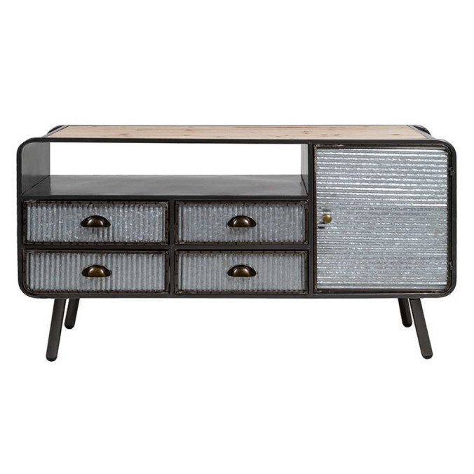 Mesa tv industrial - 120x40x64h