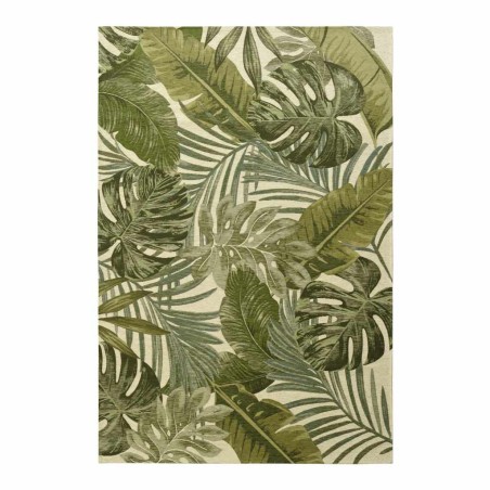 Alfombra tonos verdes Amazonas Chenille - varios tamaños