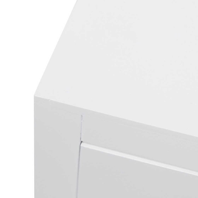 mesita madera talla 2 cajones 45x30x60 cm