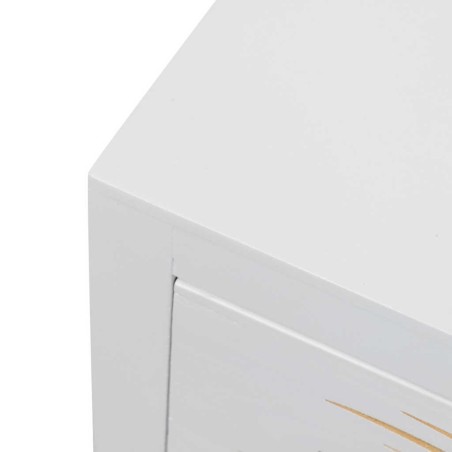 comoda madera talla 3 cajones 80x34x76 cm