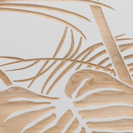 zapatero madera talla 85x30x110 cm