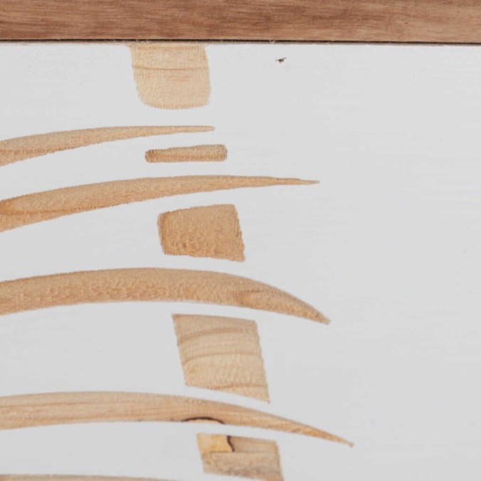 cabecero madera talla 100x3,5x120 cm