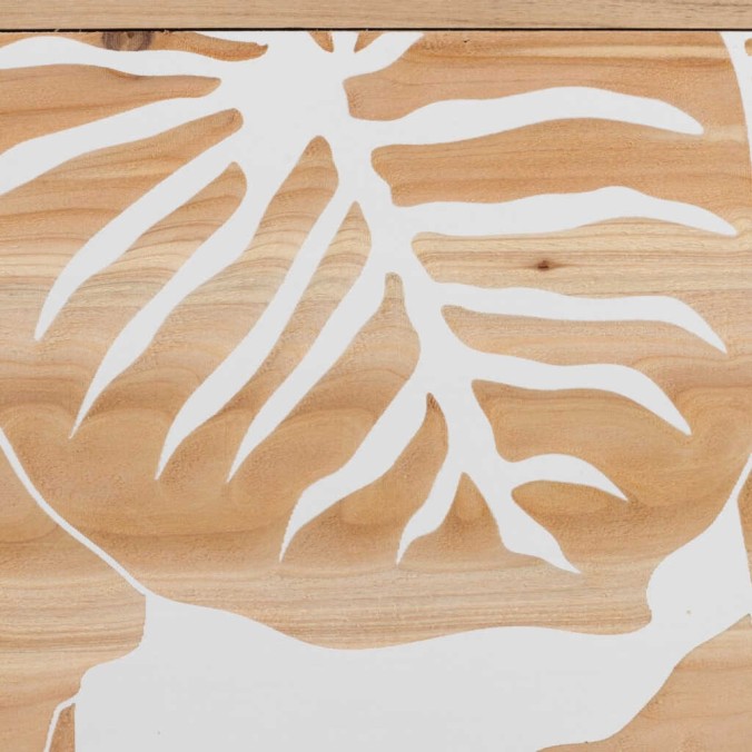 cabecero madera talla 100x3,5x120 cm