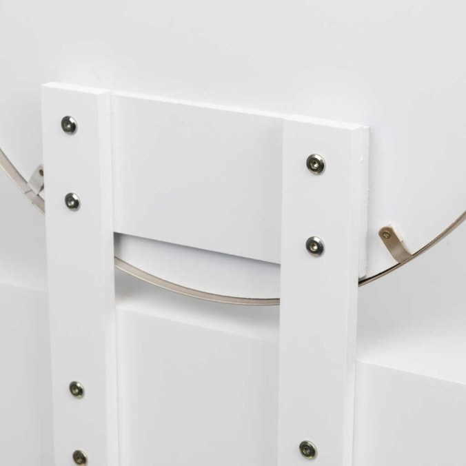 mueble tocador madera talla 80x40x125 cm