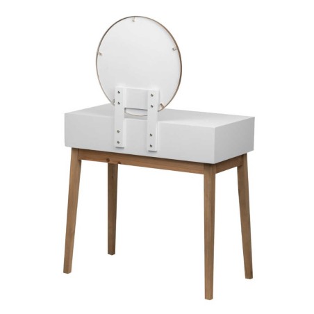 mueble tocador madera talla 80x40x125 cm