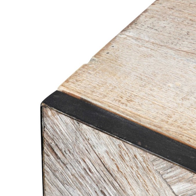 aparador madera mango-metal 150x40x80 cm