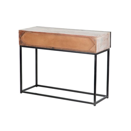 consola madera mango-metal 100x38x76 cm