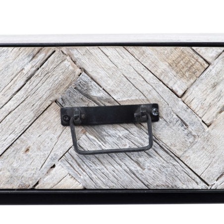 consola madera mango-metal 100x38x76 cm