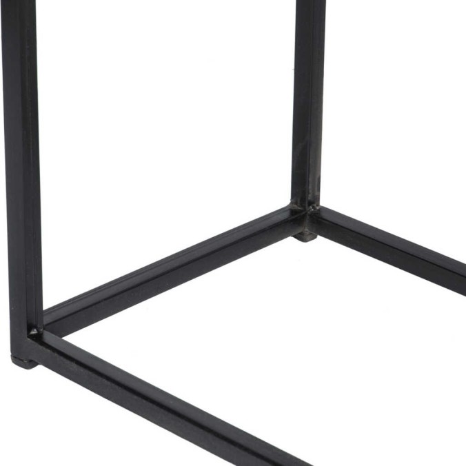 consola madera mango-metal 100x38x76 cm