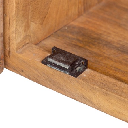 aparador madera mango metal 150x40x85 cm