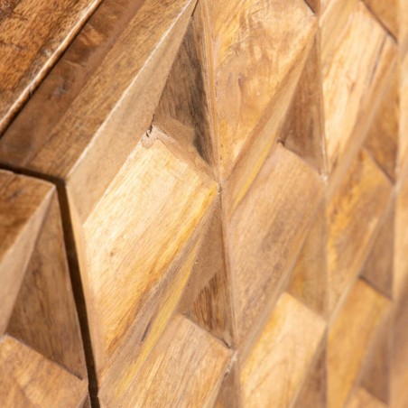 aparador madera mango metal 150x40x85 cm