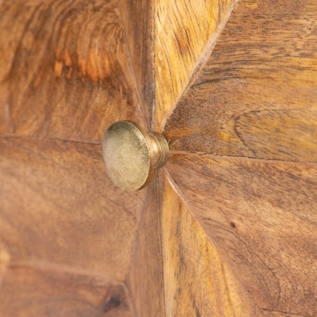 aparador madera mango metal 150x40x85 cm