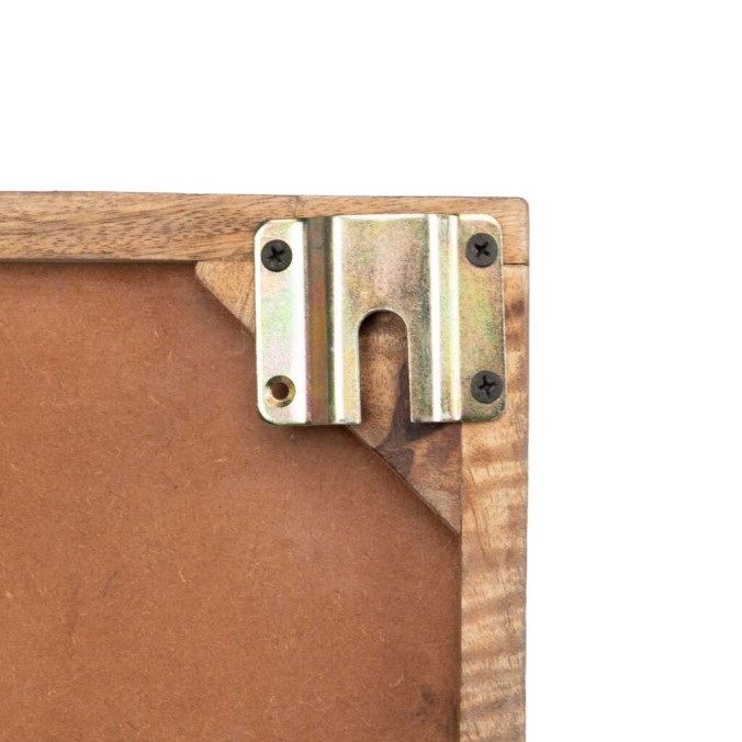 cabinet alto madera mango-metal 88x40x160 cm