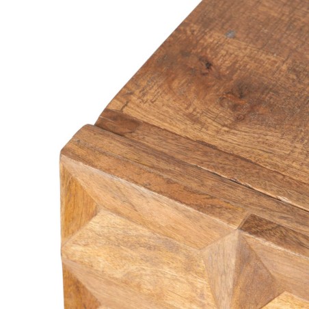 consola madera mango-metal 100x38x76 cm