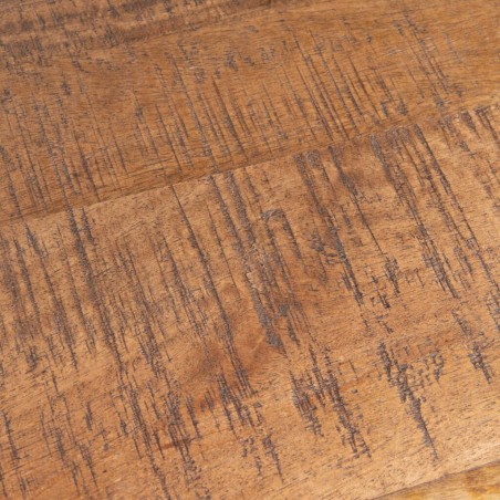 comoda madera mango-metal 100x40x76 cm