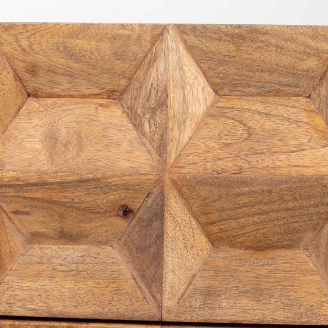 comoda madera mango-metal 100x40x76 cm comoda madera mango-metal 100x40x76 cm